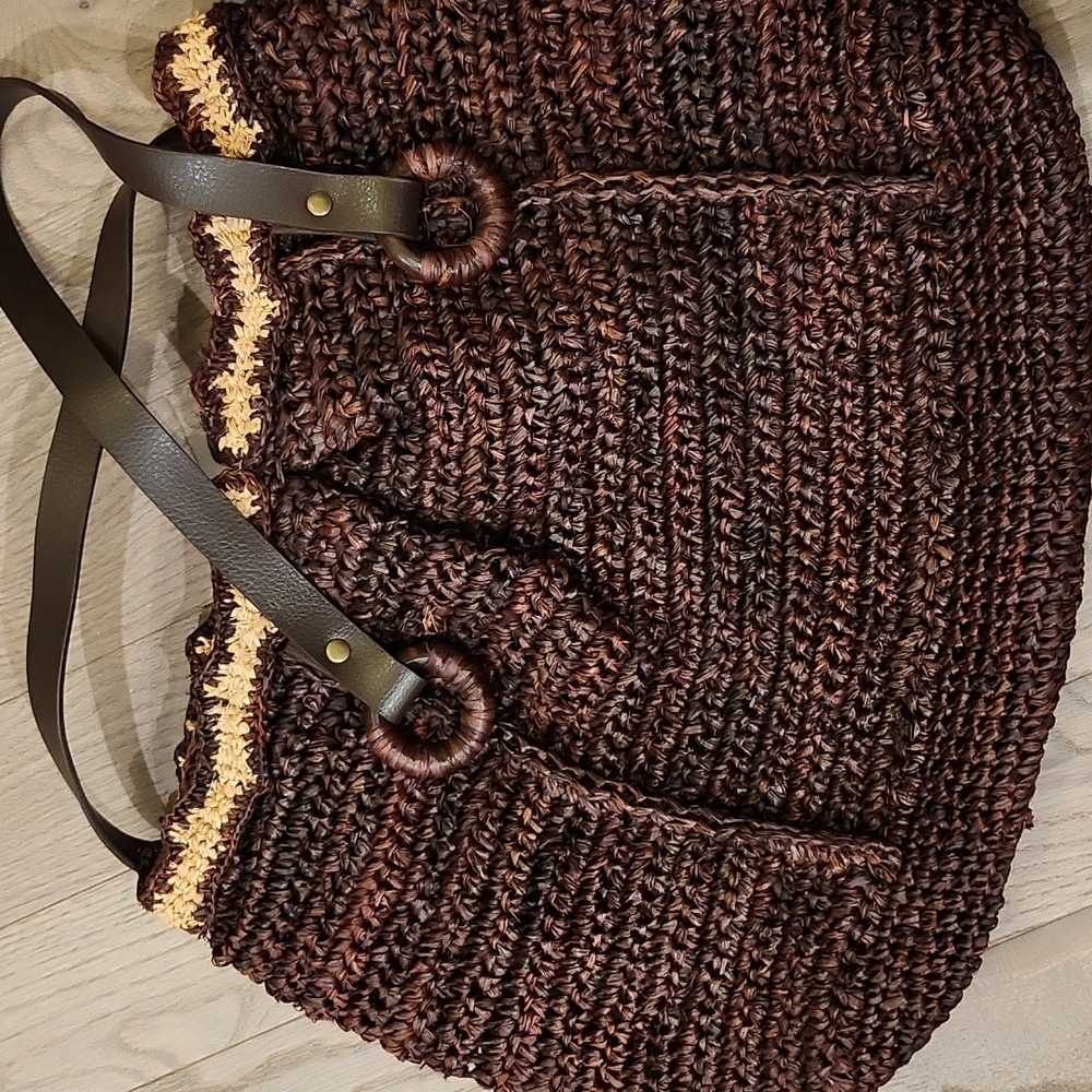 Banana Republic Straw Bag